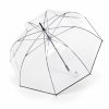 16636 knirps c 760 stick transparent solid black pruhledny holovy destnik