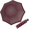 Fiber Magic Timeless Red Stripes dámský automatický deštník  Doppler
