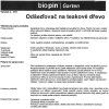 Odšeďovač na zahradní nábytek  BioPin