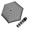 3671 1 fiber havanna black white damsky skladaci destnik