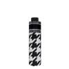 3671 2 fiber havanna black white damsky skladaci destnik