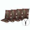 5702 living 2930 set 4 ks polstru na kreslo s nizkym operadlem