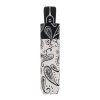 6872 2 fiber magic black white paisley damsky automaticky destnik