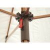 Gastro Magic Junior Alu Wood přírodní zahradní slunečník 200 x 200 cm  Doppler