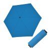 9769 3 fiber mini compact uni electric blue damsky skladaci destnik