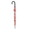 Fiber Flex Long AC Paisley Berry dámský holový vystřelovací deštník  Doppler